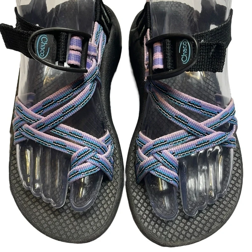 Chaco Women’s ZX/2 Classic Sandals in Pink, Purple, Blue - Size 6